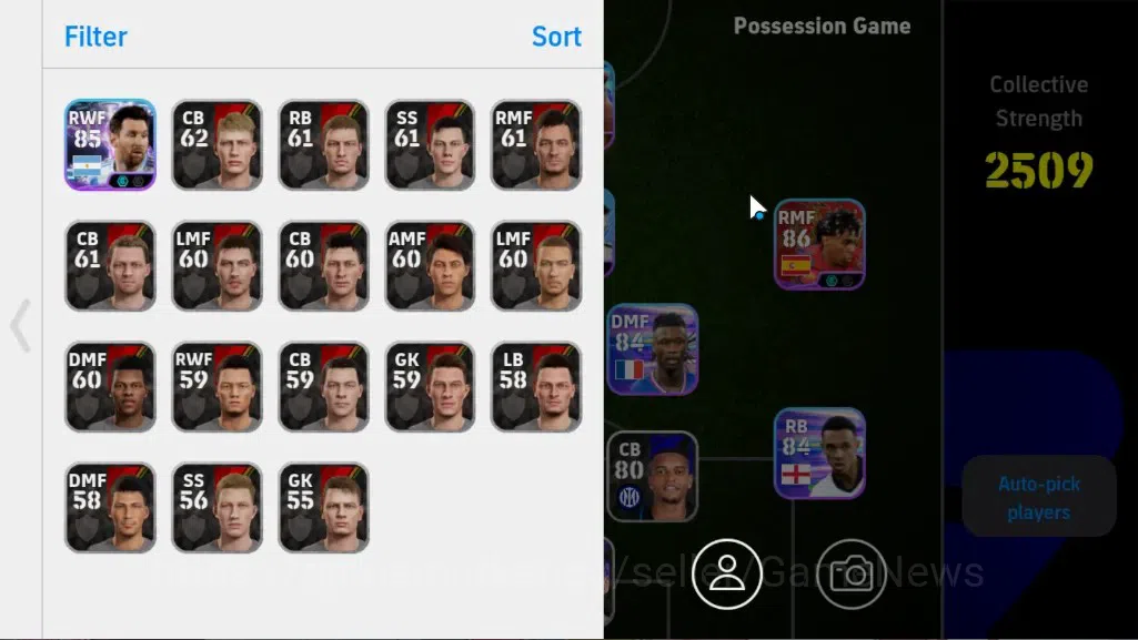 eFootball Accounts Legends & Iconic Players Android|ShowTime Erling Haaland,TFFC26 Lionel Messi,Lamine Yamal,SU26 2