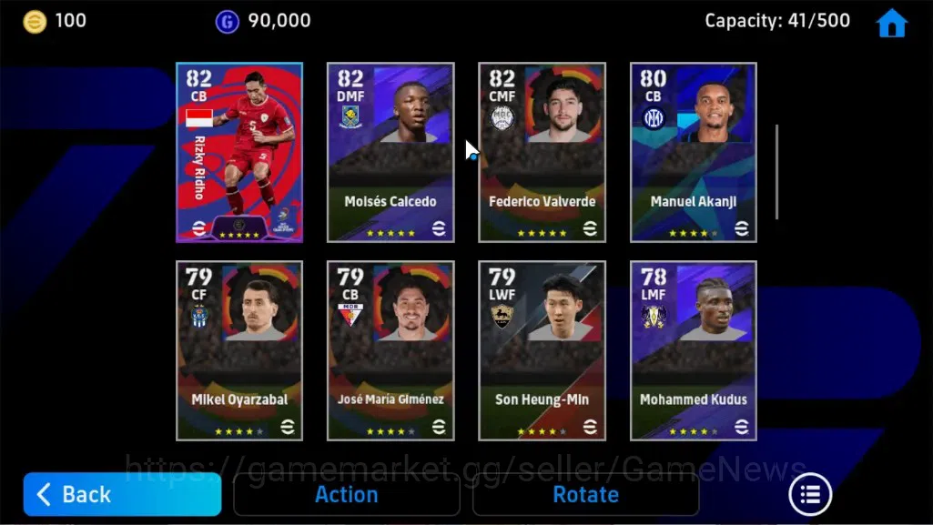 eFootball Accounts Legends & Iconic Players Android|ShowTime Erling Haaland,TFFC26 Lionel Messi,Lamine Yamal,SU26 5