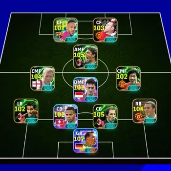 eFootball Accounts Legends & Iconic Players Android|PW 3199|Manuel Neuer ShowT,Rul Costa Epic,Franco Baresi Epic,Raul