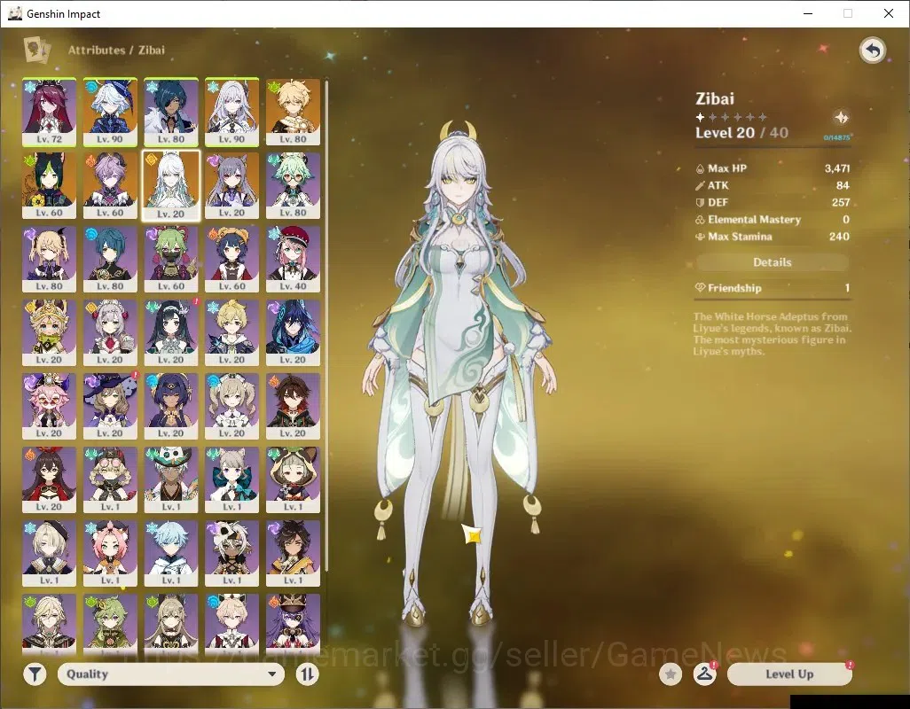 Genshin Impact Accounts ASIA|AR 55|4 Limited + 2 (*5Wep)|Skirk,Furina,Duri image 6