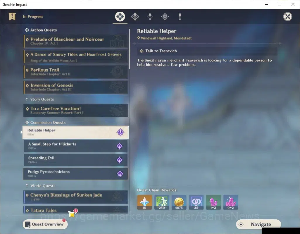 Genshin Impact Accounts Asia|AR54 | 7 Limited+1(*5WP) | Skirk,Neuvilette,Z image 20