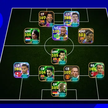eFootball Accounts Legends & Iconic Players EFOOTBALL COLLECTIVE 3253+ | 6 MANAGER BOOSTER,GG SQUAD,STARTER TO PLAY,FULL