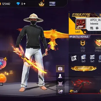 Free Fire Accounts Indonesia|M1887-MambaGnaw&Bunny'sOrder|2 Evo:Scar-MegalodonAlpha&XM8-DestinyGuardian|BunnyBackpack|Check