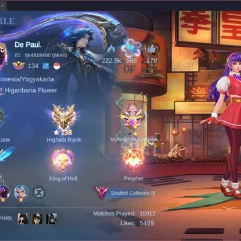 Mobile Legends: Bang Bang Collector Global|Hero 133|Skin 369|Exalted|Legend Franco|Pri image 1