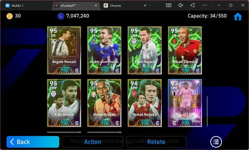 eFootball Accounts Android|PW 3165|Epic Kahn,chiellini,Rijkaard,Donad image 4