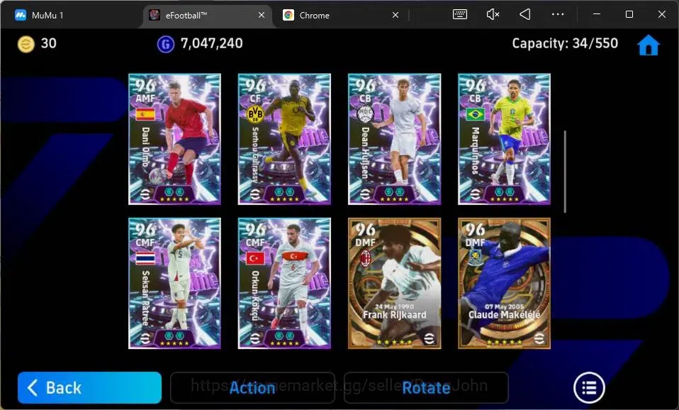 eFootball Accounts Android|PW 3165|Epic Kahn,chiellini,Rijkaard,Donad image 6