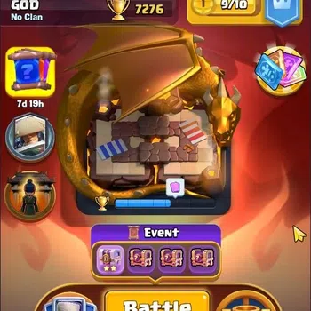 Clash Royale Accounts Others Global|Trophy 7276|CL 1250|KTL 13|117 Cards|2 Champ|3 Hero|5 Evo|Arena 19|Proteck Off|SCID