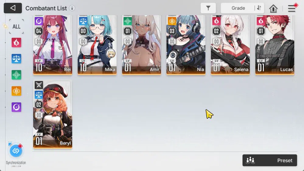 Chaos Zero Nightmare Accounts GLOBAL Lv24|4 SSR[Heidemarie,Tiphera,Haru,Mei Lin] image 9