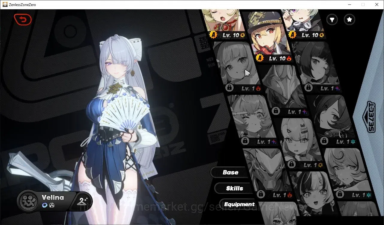 Zenless Zone Zero Accounts Starter Asia|IK 25|S1 Ch1|2 Limited [Velina, Zhao] +1 STD [Koleda] +1 STD Weapon|MC Belle|Take 2