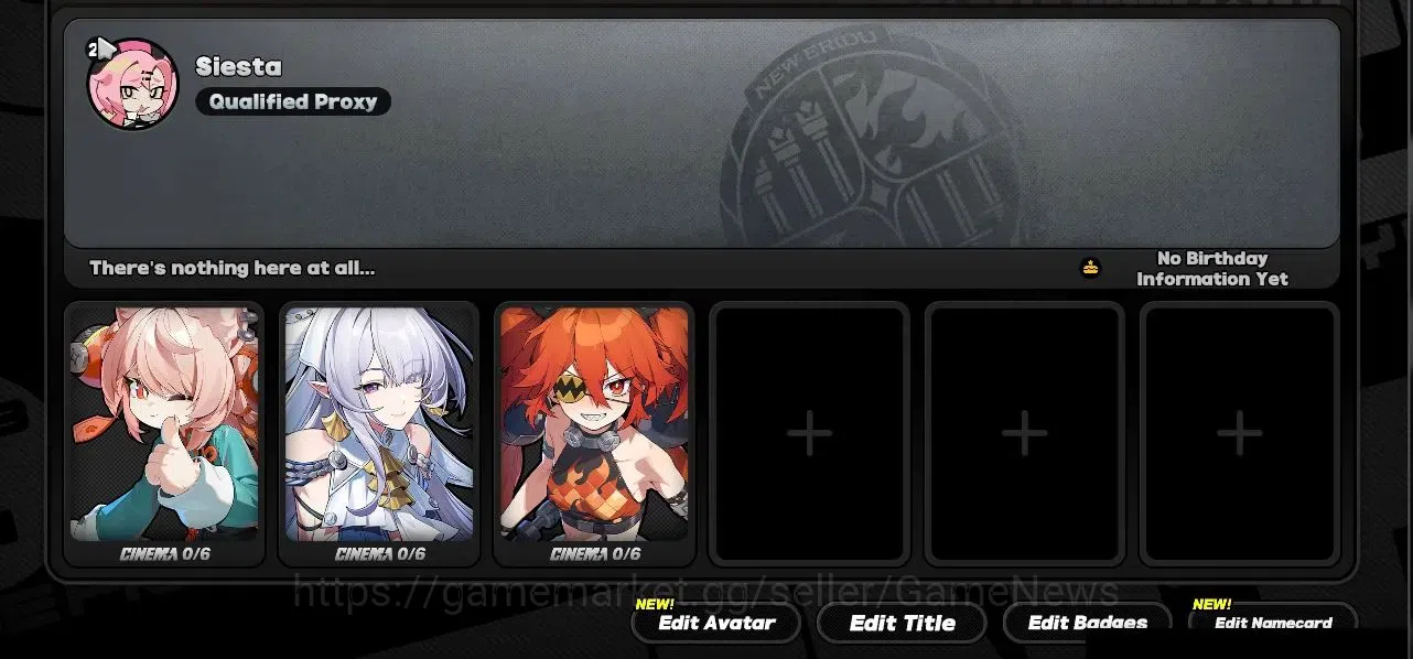 Zenless Zone Zero Accounts Starter Asia|IK 25|S1 Ch1|2 Limited [Velina, Zhao] +1 STD [Koleda] +1 STD Weapon|MC Belle|Take 3