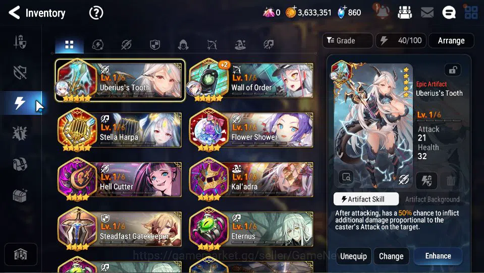 Epic Seven Accounts Mid-Tier GBL Unverif|4 ML(LOT Scales,C Lilias,Etc)+TA Coli,P Byblis,ASFlan,Wukong,Etc|PoH+Bless ON|8,4K 9