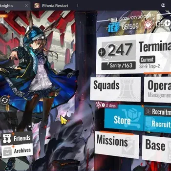 Arknights Accounts Mid-Tier Global |Lv.33|2 Alter + 3 STD Char|Ch'en Dawnstreak,Hibiscus