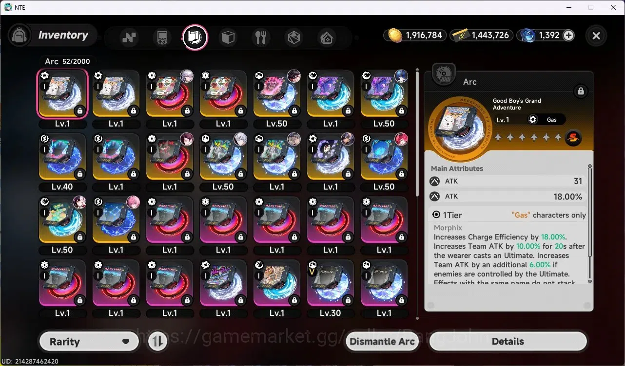 Neverness to Everness Accounts SEA |Hunter Lv 40| 6 S-Class (Lacrimosa+Sign),Hoto image 13
