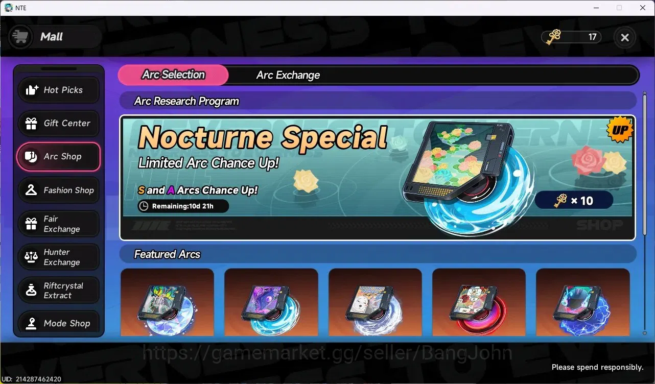 Neverness to Everness Accounts SEA |Hunter Lv 40| 6 S-Class (Lacrimosa+Sign),Hoto image 8