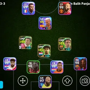 eFootball Accounts Legends & Iconic Players Mobile|PW 3081|Xavi,CarlesPuyol,FrankRijkaard Epic,New Dani Olmo Show