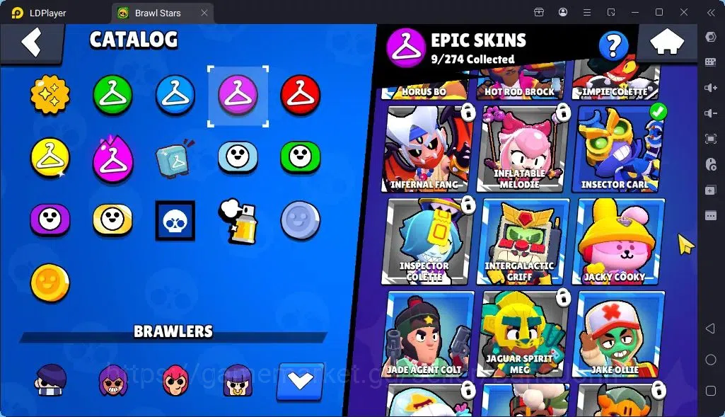 Brawl Stars Accounts Global |Trophy 2920 | Brawler 40 |2 Max Hypercharge| Skins1 Legendary 1 Mythic,9 Epic| Bling 19