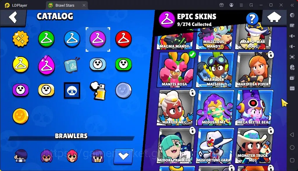 Brawl Stars Accounts Global |Trophy 2920 | Brawler 40 |2 Max Hypercharge| Skins1 Legendary 1 Mythic,9 Epic| Bling 20