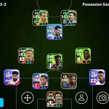 eFootball Accounts Legends & Iconic Players Mobile|PW 3149|Gianluigi Buffon BigT,Zlatan Ibrahimovic Epic,Steven Gerrard
