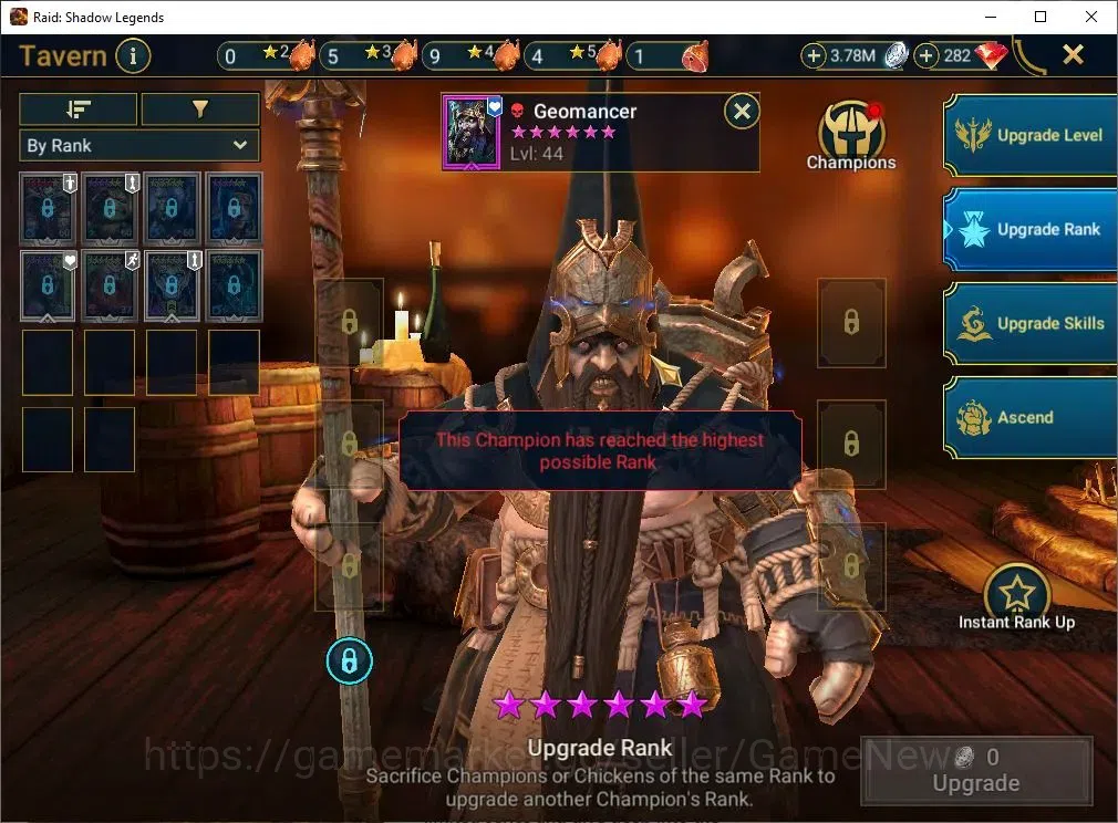 Raid: Shadow Legends Accounts Mid-Game Lv 47|786K Power|1 Mythic[Jintoro]+20 Legend(Ninja,Artax,2 19