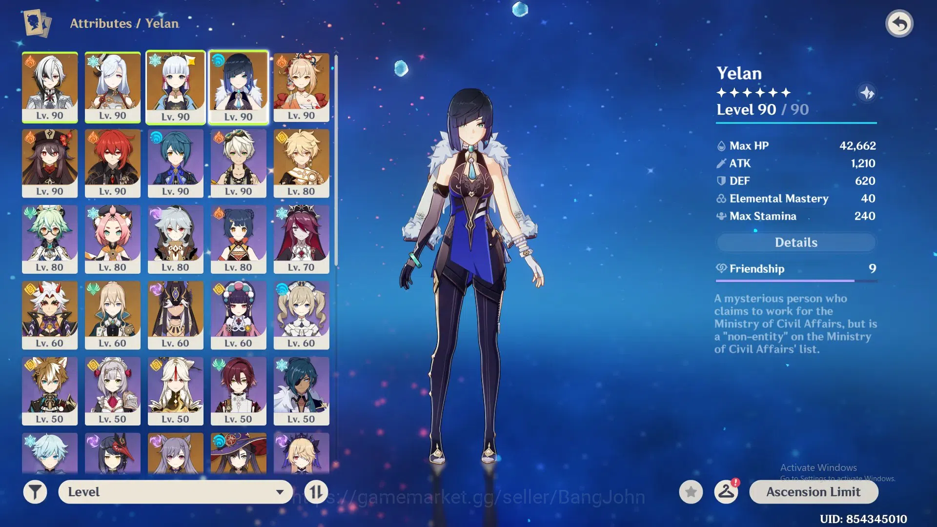Genshin Impact Accounts ASIA | AR 58|9 Limited |[Arlecchino,Kamisato Ayaka image 14