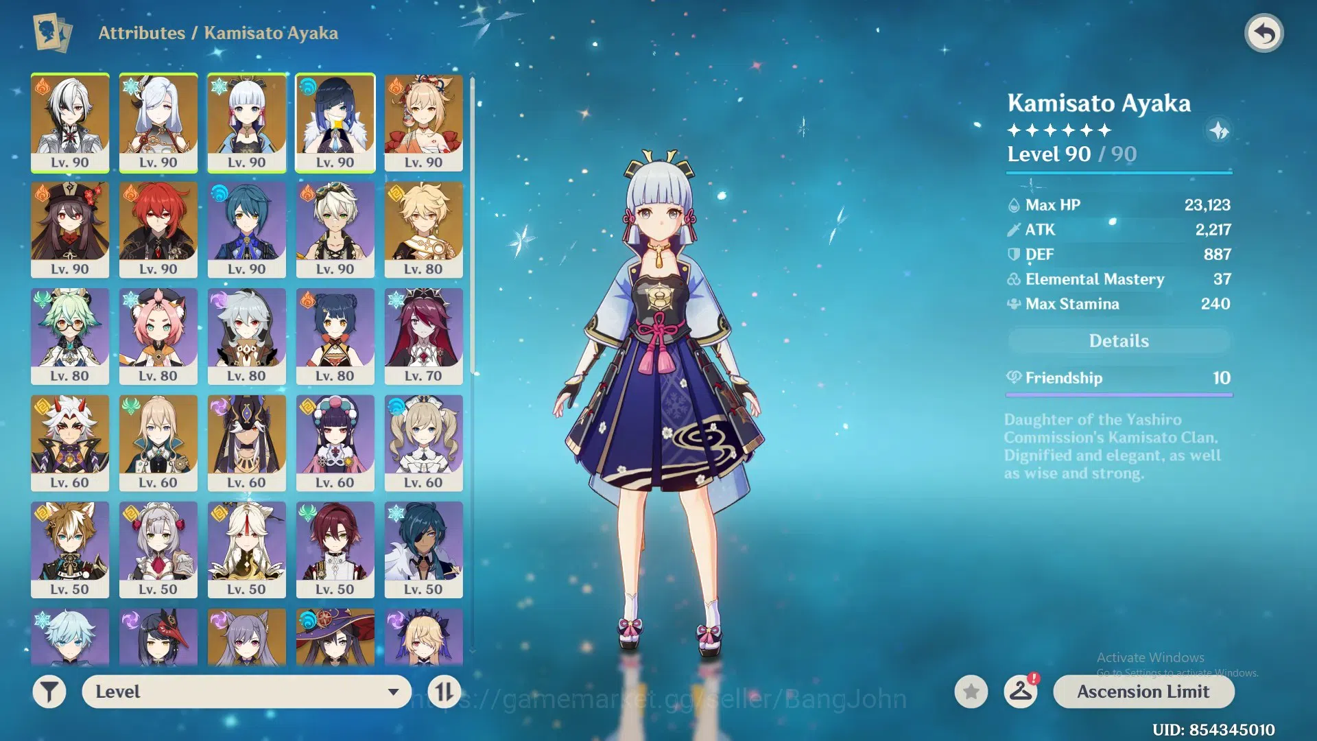 Genshin Impact Accounts ASIA | AR 58|9 Limited |[Arlecchino,Kamisato Ayaka image 15