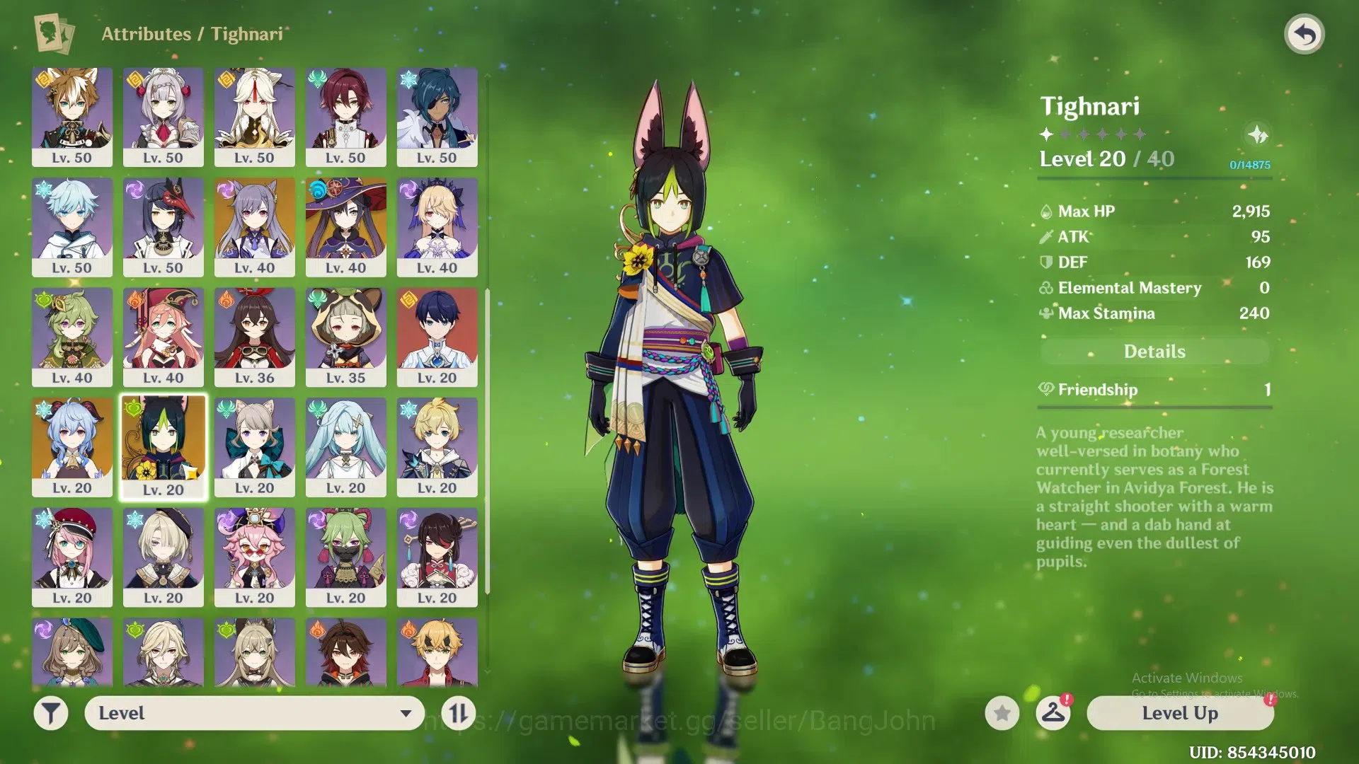 Genshin Impact Accounts ASIA | AR 58|9 Limited |[Arlecchino,Kamisato Ayaka image 4