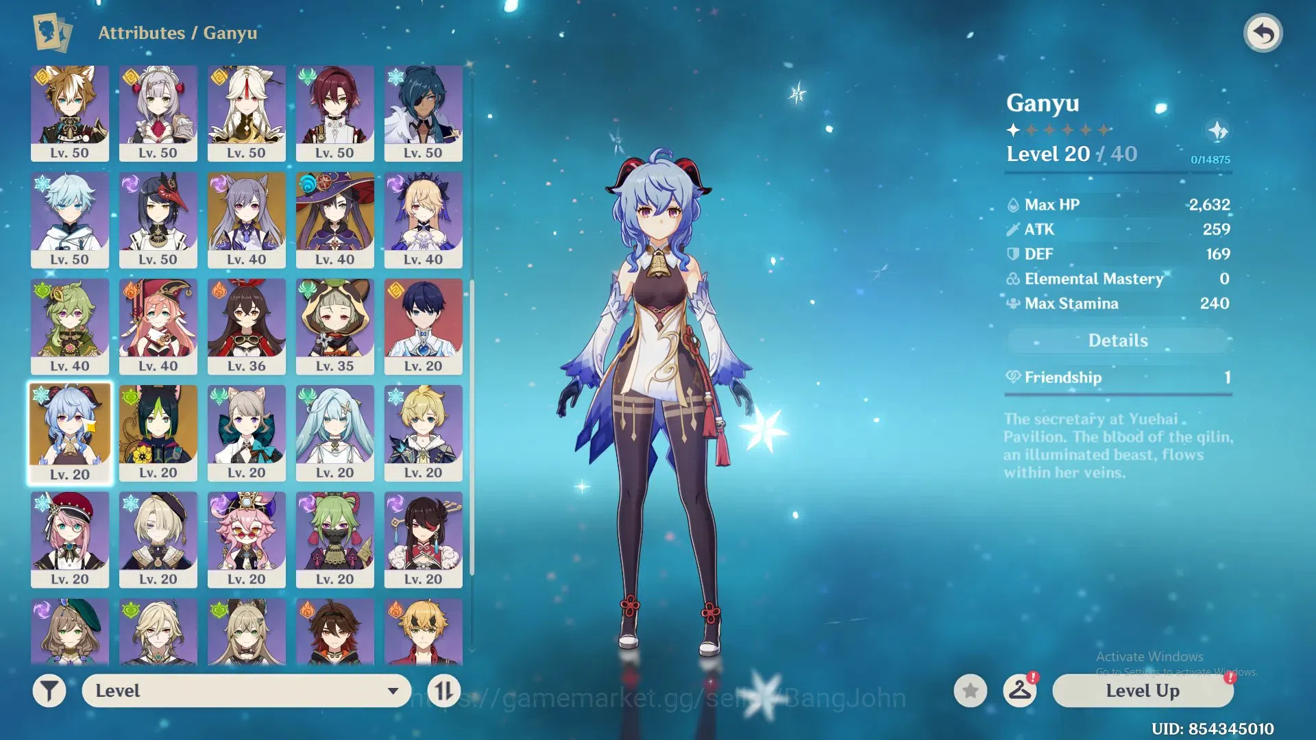 Genshin Impact Accounts ASIA | AR 58|9 Limited |[Arlecchino,Kamisato Ayaka image 5