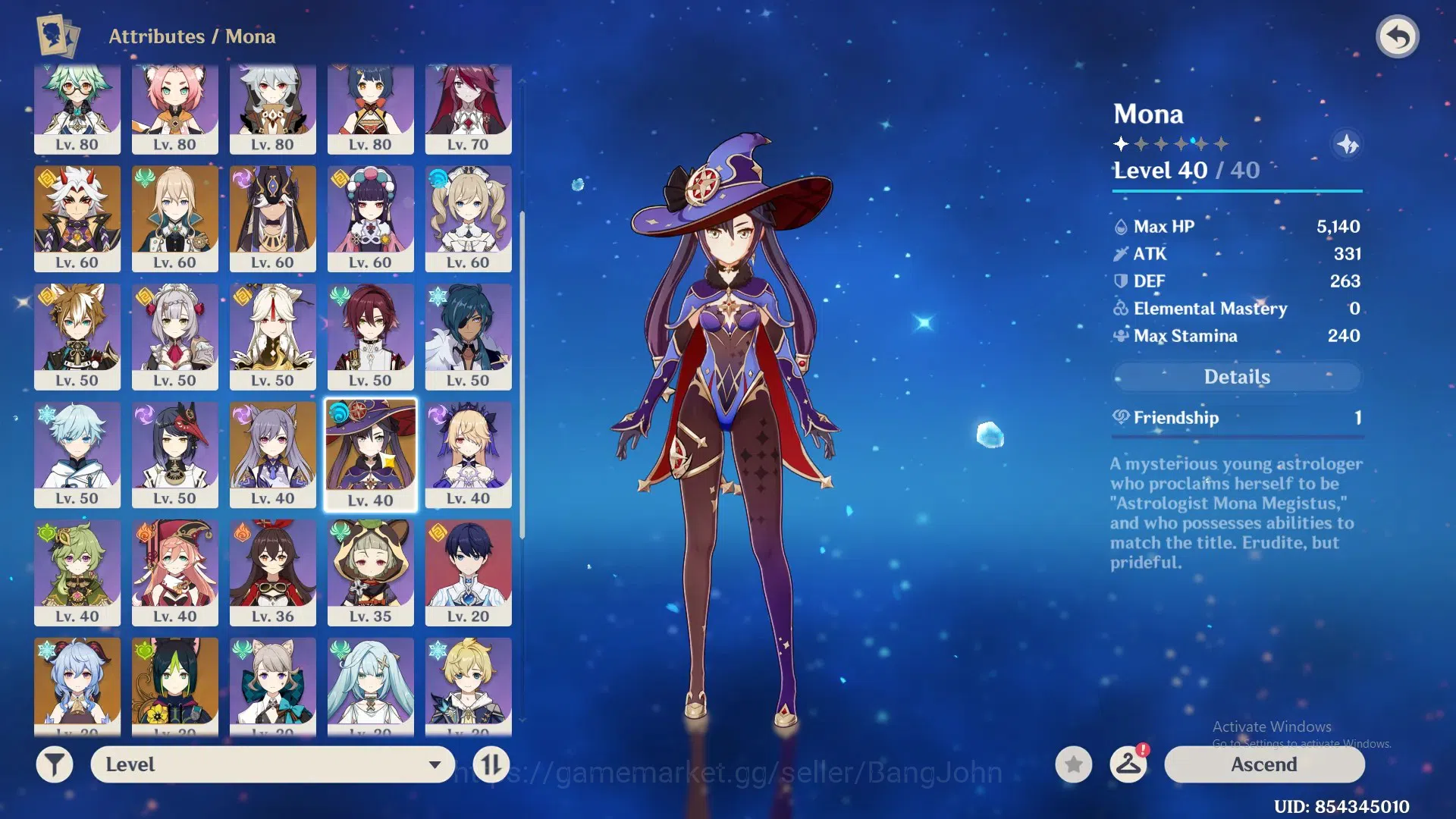 Genshin Impact Accounts ASIA | AR 58|9 Limited |[Arlecchino,Kamisato Ayaka image 6