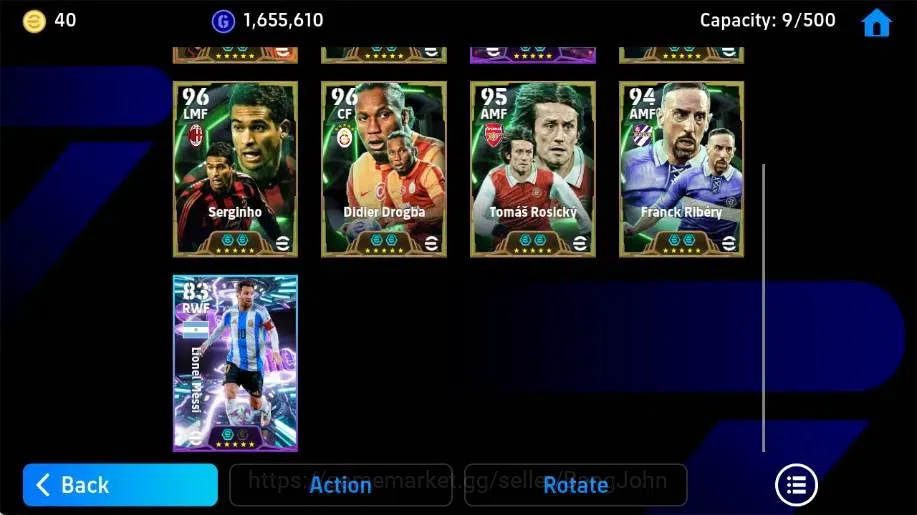 eFootball Accounts Others Mobile|PW 3128|K.Kvaratshella BigT,Xabi Alonso Epic,Eden Hazard Epic|2026|Check SS EFB2143B 4