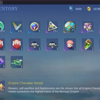 Mobile Legends: Bang Bang Accounts Collector GLOBAL Hero 113 Skin 168|CC Natalia|Meowkin Hunter Lesley|Naruto Vale|Venom