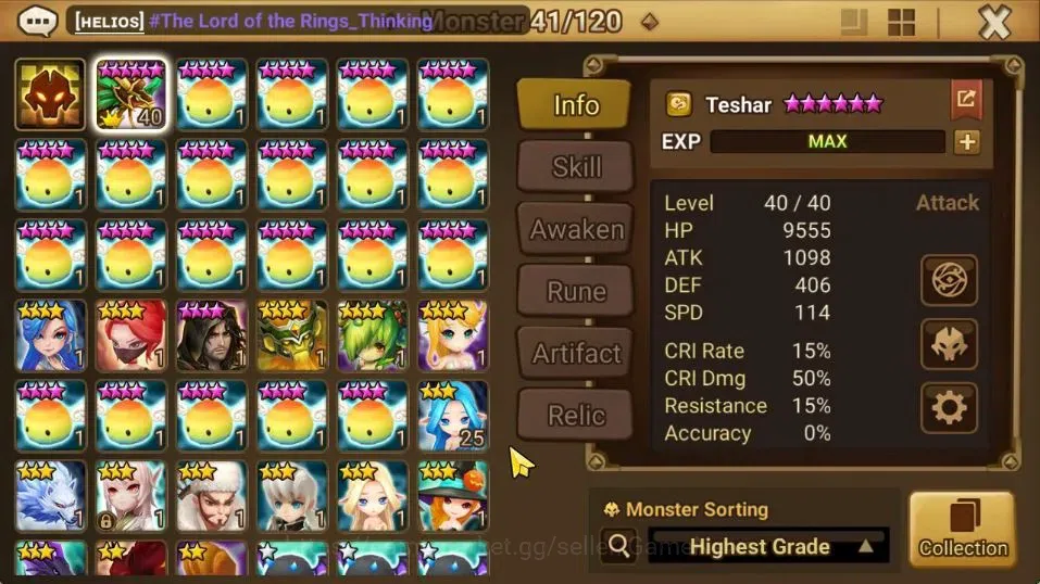 Summoners War: Sky Arena Accounts ASIA|Lv 26|Ready Gacha|99 12 YSC + 160 11 YSC + 3  image 10