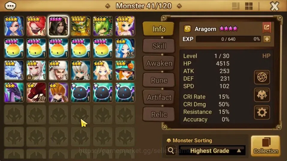 Summoners War: Sky Arena Accounts ASIA|Lv 26|Ready Gacha|99 12 YSC + 160 11 YSC + 3  image 11