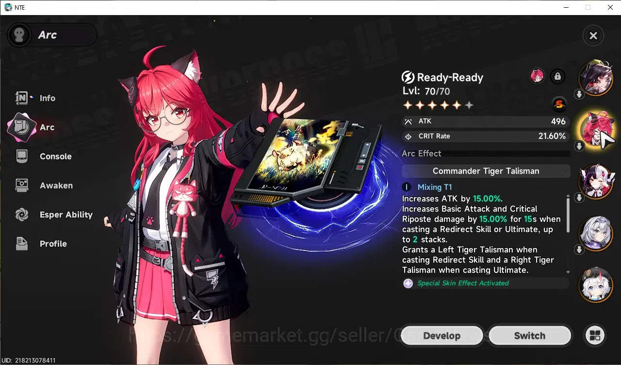 Neverness to Everness Accounts GLOBAL SEA|HL 48|TL 32|8 SSR 3 Limit[Lacrimosa,Hot image 5