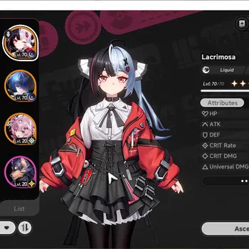Neverness to Everness Accounts GLOBAL SEA|HL 48|TL 32|8 SSR 3 Limit[Lacrimosa,Hot image 1