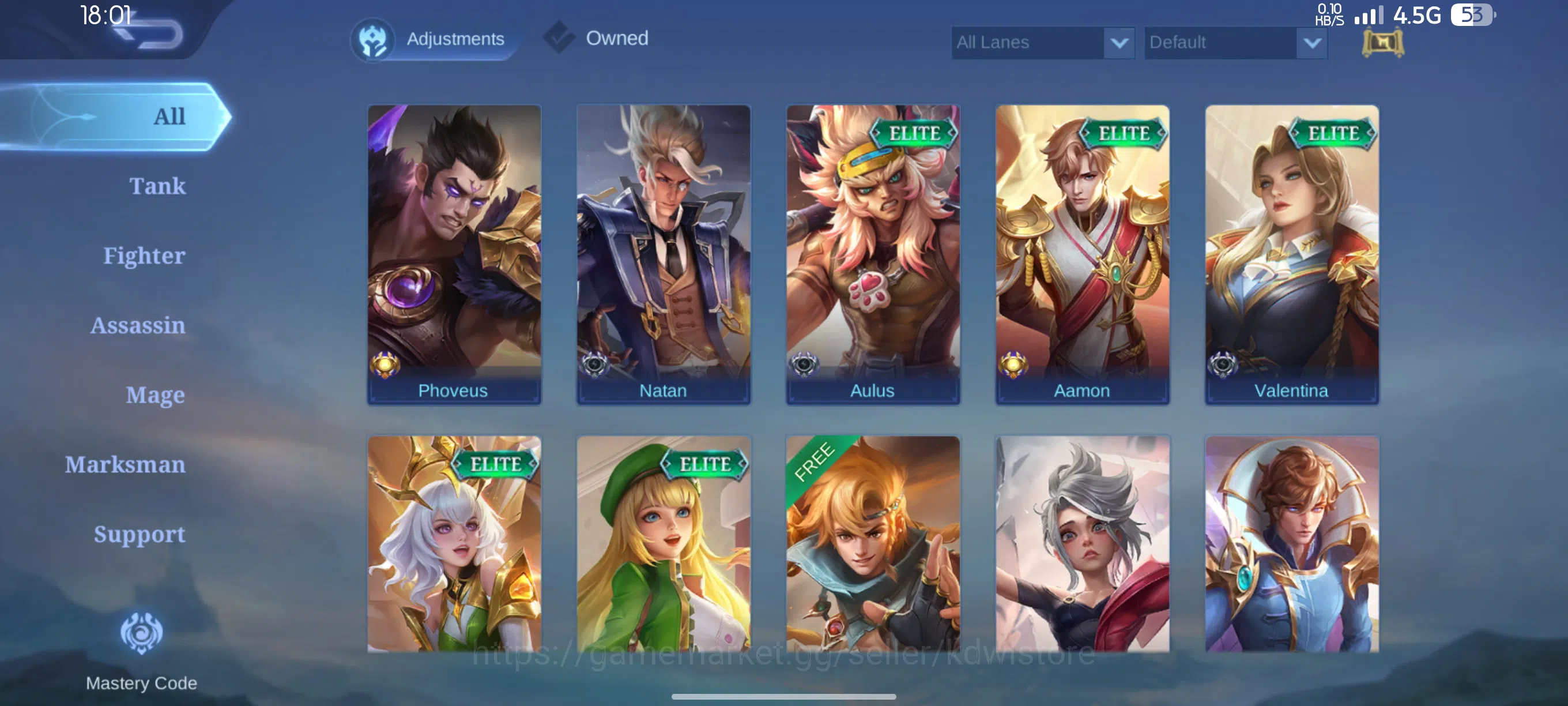 Mobile Legends: Bang Bang Accounts MLBB | PERSONAL ACCOUNT | +15K Match image 14
