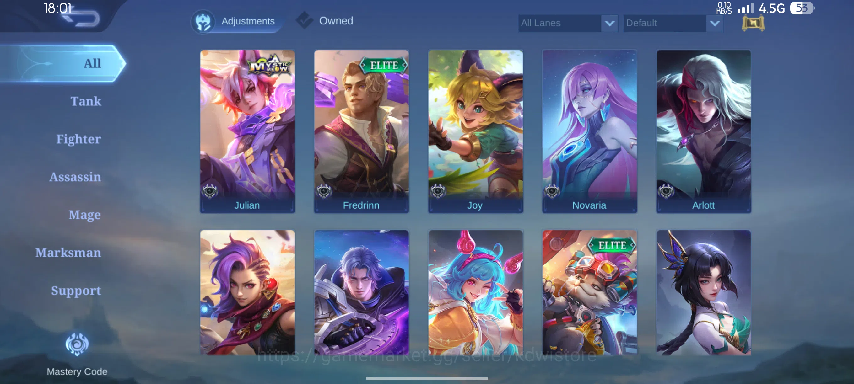 Mobile Legends: Bang Bang Accounts MLBB | PERSONAL ACCOUNT | +15K Match image 15
