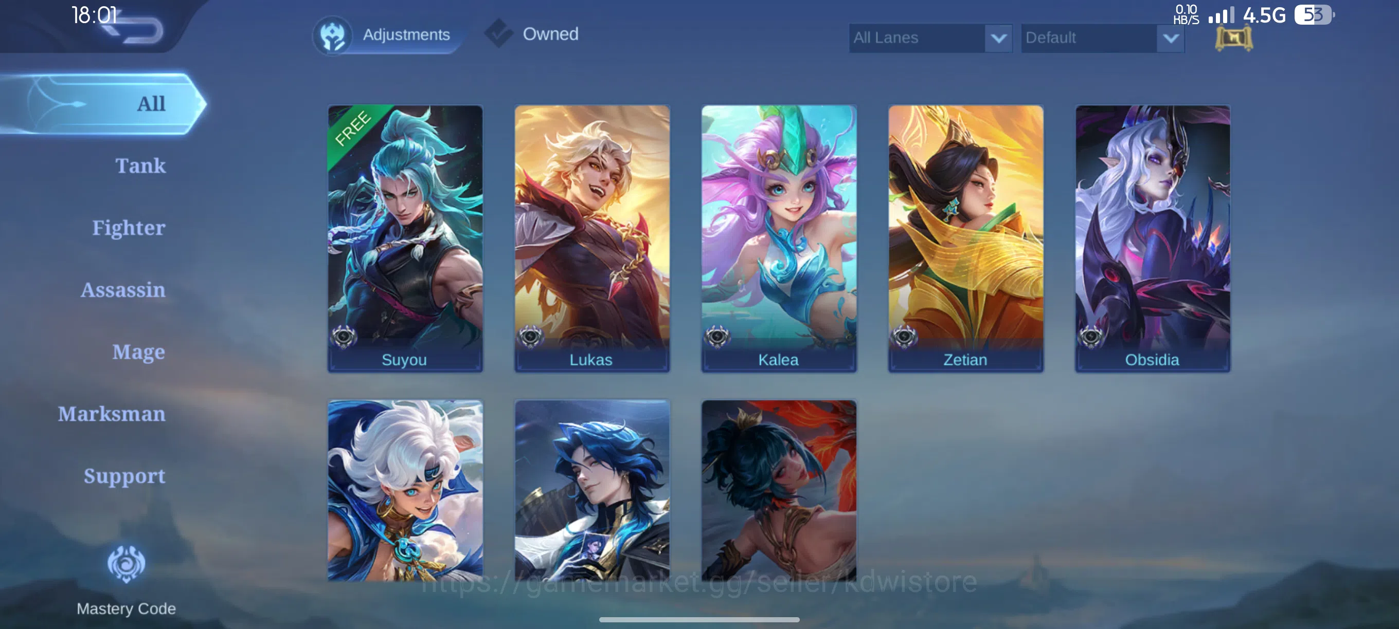 Mobile Legends: Bang Bang Accounts MLBB | PERSONAL ACCOUNT | +15K Match image 16