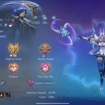 Mobile Legends: Bang Bang Collector MLBB | PERSONAL ACCOUNT | +15K Match image 1
