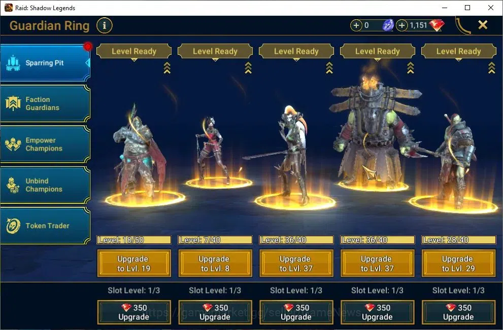 Raid: Shadow Legends Accounts Lv55 1M Power|19 Legend(Wixwell,Hilvi,DKnight,Arta image 12