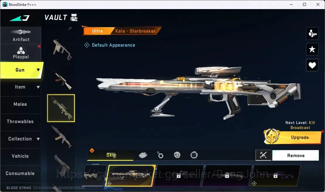 Blood Strike Accounts ASIA | 1 EVA: MCX-EVA-00 | 3 ULTRA GUNS | 1 LEGEND image 3