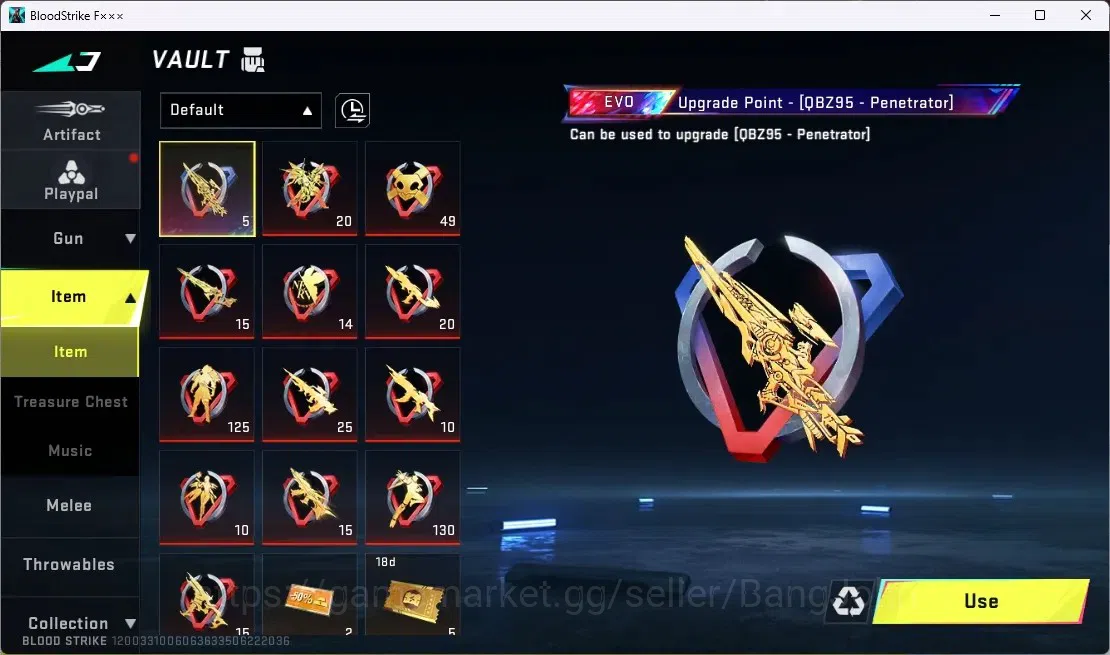 Blood Strike Accounts ASIA | 1 EVA: MCX-EVA-00 | 3 ULTRA GUNS | 1 LEGEND image 7