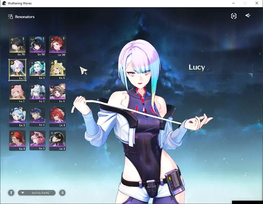 Wuthering Waves Accounts EU |UL 47|2 Limited| Lucy RC 4 + Signature, Rebecc image 2