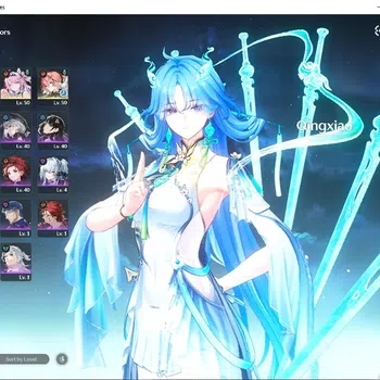 Wuthering Waves Accounts Starter Asia|UL 29|2 Limited|Qingxiao & Denia + 1 Standard Calcharo|DB lvl 13|Male MC|Log Kuro|Take