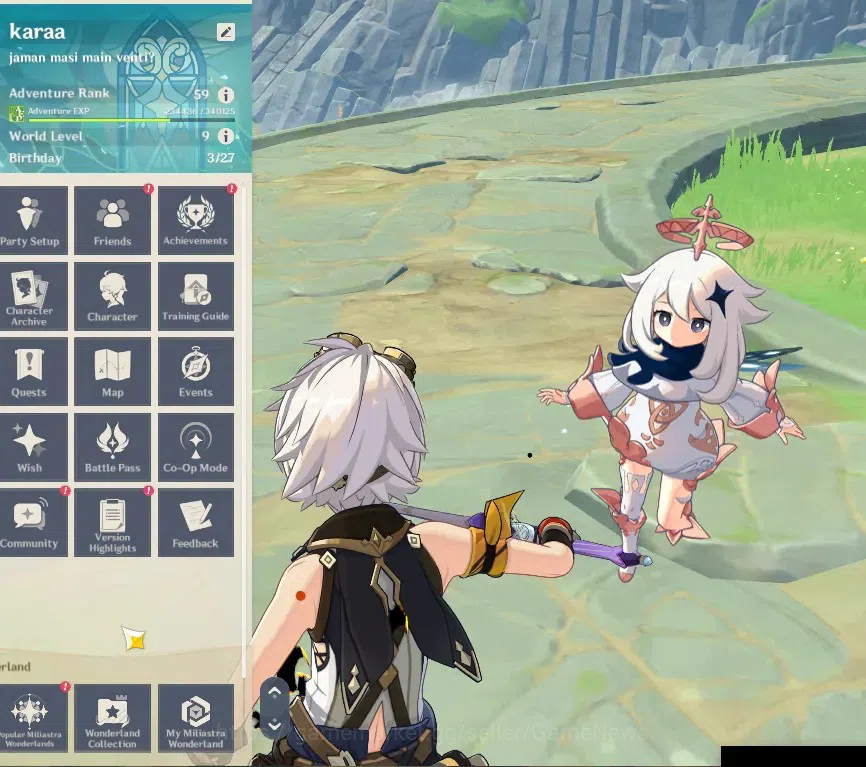 Genshin Impact Accounts ASIA|AR59|Free all Game Hoyo|18Limited+3(*5Wep)|Fu image 2