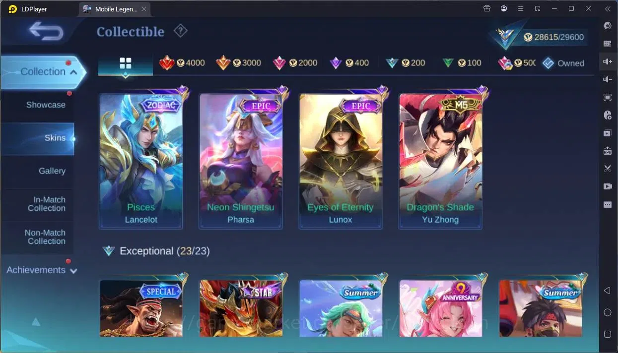 Mobile Legends: Bang Bang Accounts Collector Global|Hero 58|Skin 98|Expert|KOF Karina,GS|Prime YZ|5-STAR Gord|Spongebob 10