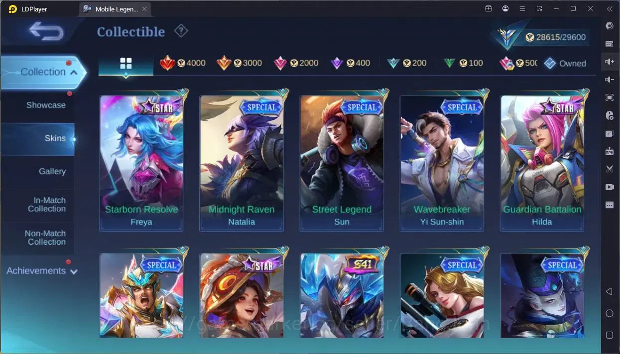 Mobile Legends: Bang Bang Accounts Collector Global|Hero 58|Skin 98|Expert|KOF Karina,GS|Prime YZ|5-STAR Gord|Spongebob 12