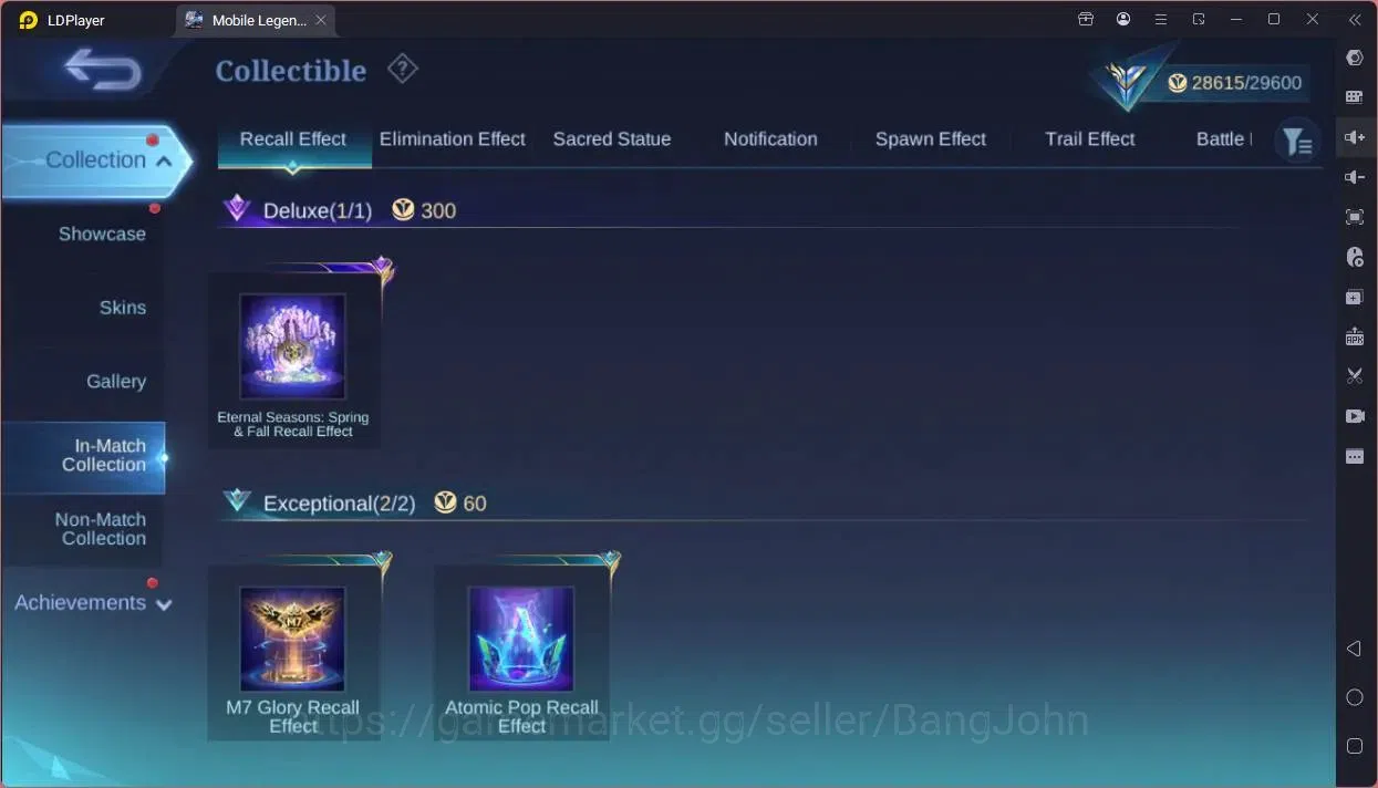 Mobile Legends: Bang Bang Accounts Collector Global|Hero 58|Skin 98|Expert|KOF Karina,GS|Prime YZ|5-STAR Gord|Spongebob 16