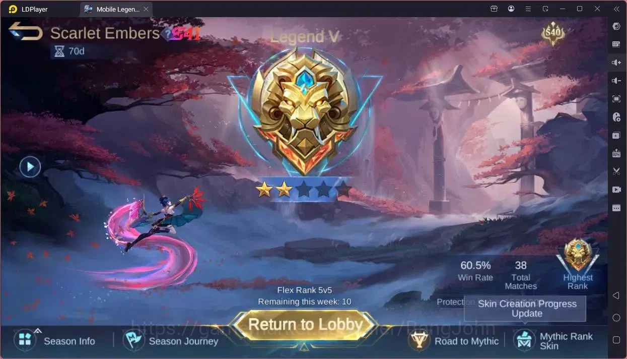 Mobile Legends: Bang Bang Accounts Collector Global|Hero 58|Skin 98|Expert|KOF Karina,GS|Prime YZ|5-STAR Gord|Spongebob 17