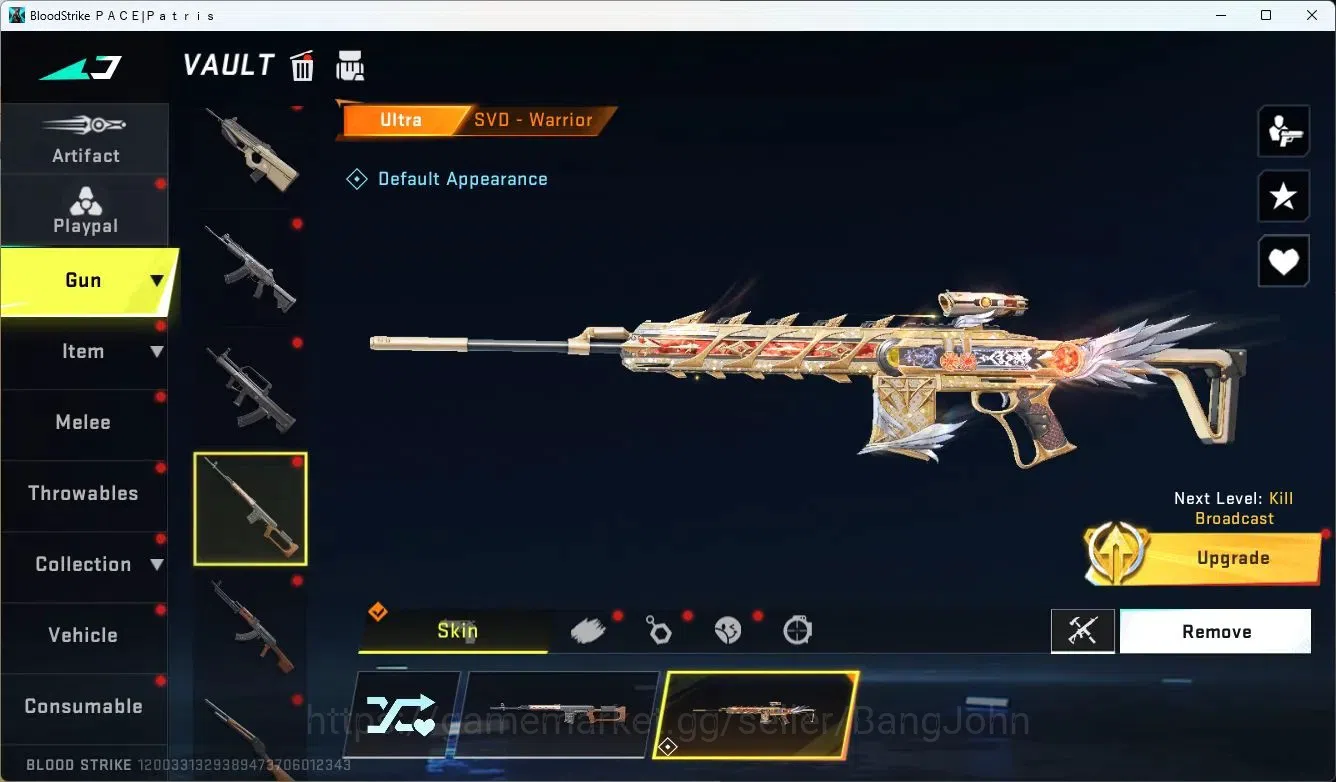 Blood Strike Accounts ASIA | 2 ETERNAL: UMP45-Infinite,Uzi-Scorpius|3 EV image 16