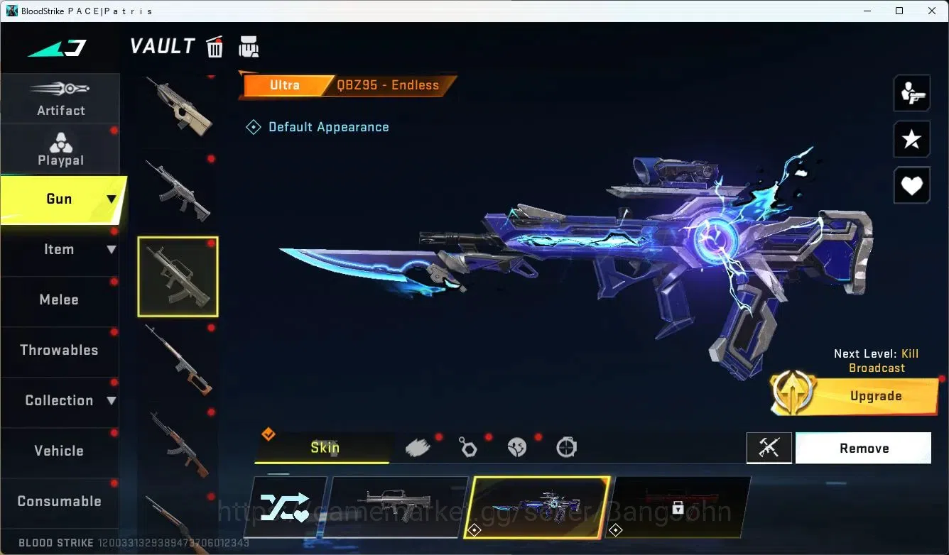 Blood Strike Accounts ASIA | 2 ETERNAL: UMP45-Infinite,Uzi-Scorpius|3 EV image 17